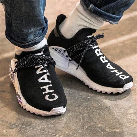 human race trail chanel and pharrell nmd price|adidas human race pharrell x chanel.